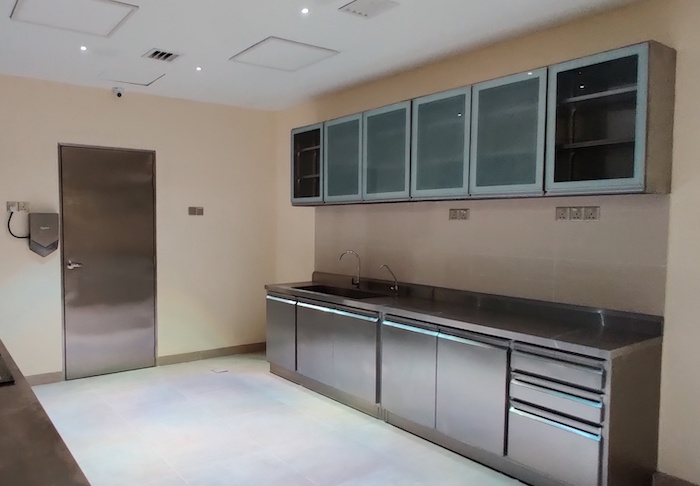 Interior kitchen area